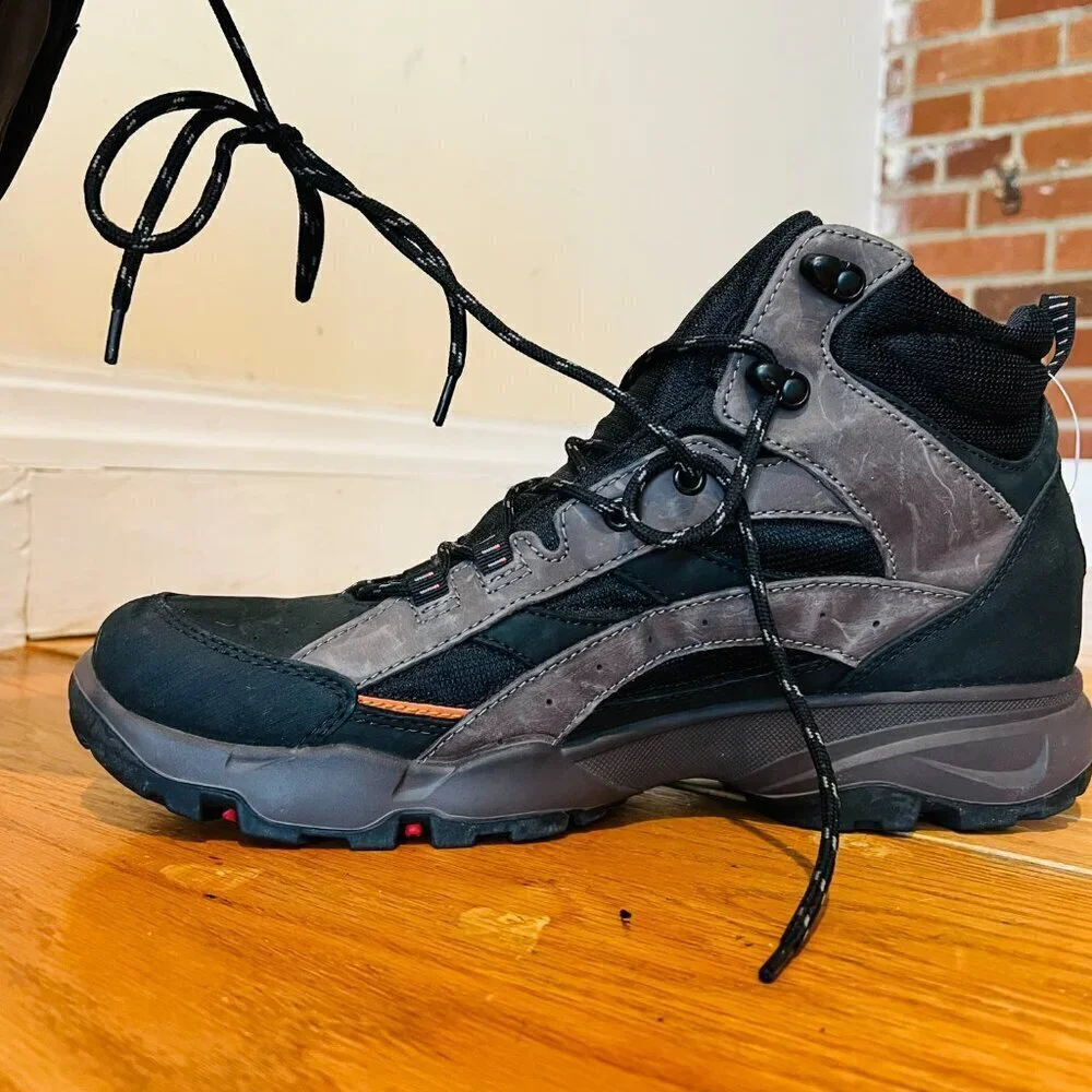 New ECCO Gore-tex Black/Gray Men’s Boots EU 47 US 13-13.5